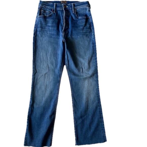 NEW! MOTHER The Tripper Ankle Fray Jeans Meet Cute 29 - Picture 5 of 14